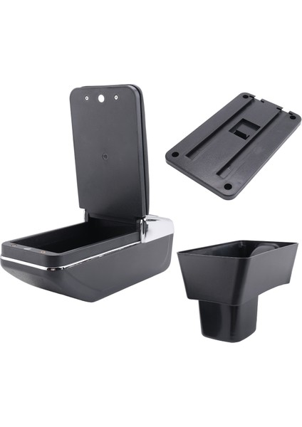 Araba Saklama Kutusu Pu Deri Merkezi Koltuk Köpeği Kutusu Suzuki Swift 2005-2019 Iç Aksesuarlar (Yurt Dışından)