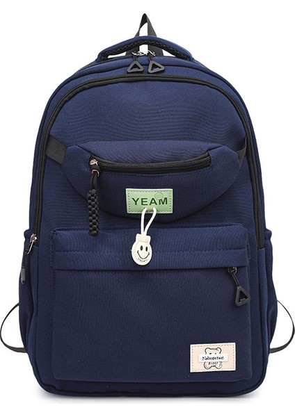 Yeni Ilk ve Ortaokul Öğrencileri Okul Çantası Bilgisayar Sırt Çantası ile Büyük Kapasiteli Kalınlaştırılmış Aşınma Omuz Çantası (Yurt Dışından)