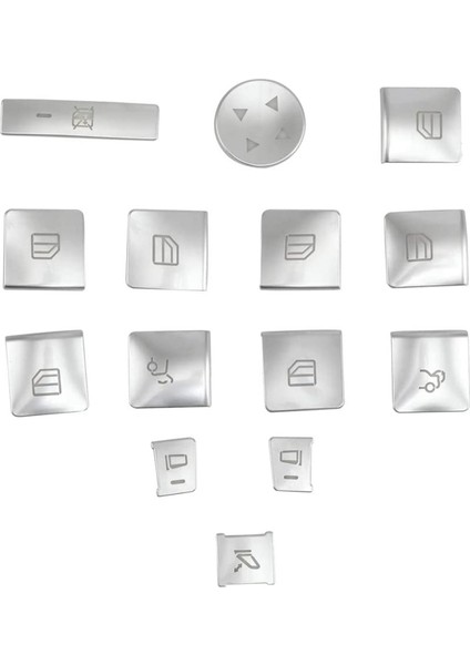 70X Iç Kapı Kolçak Pencere Anahtarı Düğmesi Trim Kapak Çıkartması Benz Glk ml Gl A B C E G Sınıf W204 W212 W246 W166 (Yurt Dışından) fiyatları