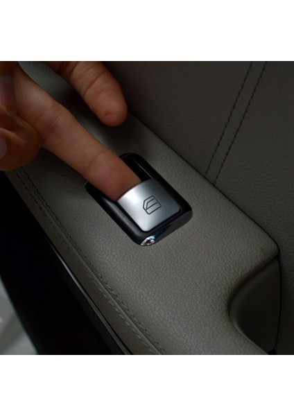 70X Iç Kapı Kolçak Pencere Anahtarı Düğmesi Trim Kapak Çıkartması Benz Glk ml Gl A B C E G Sınıf W204 W212 W246 W166 (Yurt Dışından) fırsatları