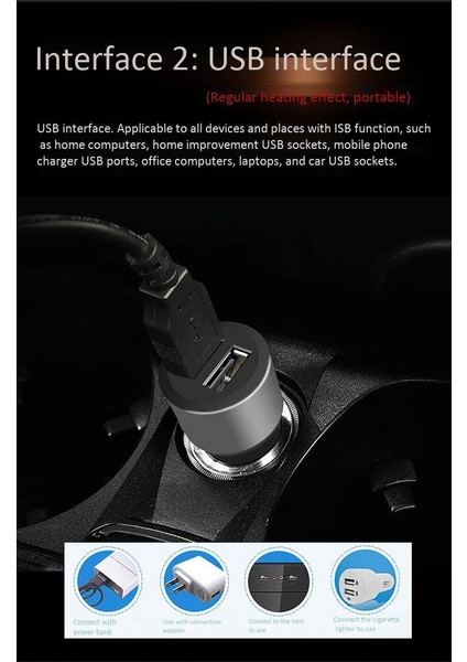 Araba Koltuk Kapağı Kışlık Sıcak Otomatik Ön Sıra Koltuk Yastık Ped Araba Isıtma Koltuğu Yastık USB Kış Araba Isıtıcısı (Yurt Dışından) fırsatları