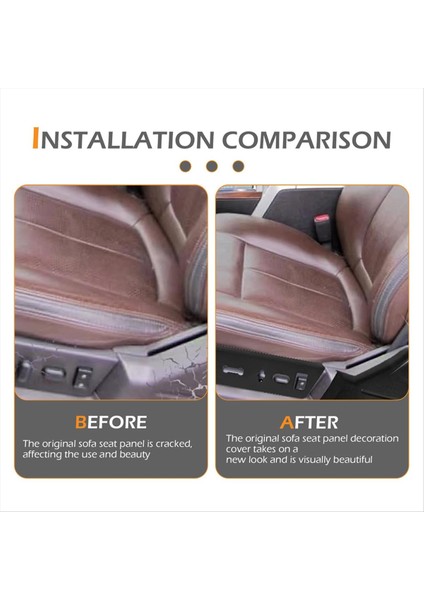 9L3Z-1661693-CA 9L3Z-14A706-NA Ford F150 Lincoln Mark Lt 2009-2014 Lhd Için Sol Sürücü Koltuk Trim Panel Kapağı (Yurt Dışından) fırsatları