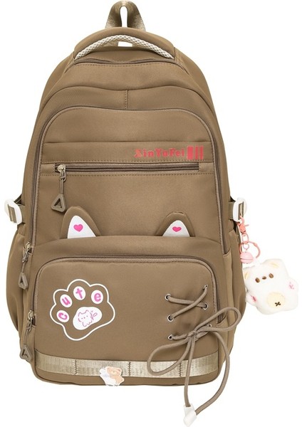 Yeni Ilk ve Ortaokul Öğrencileri Okul Çantası Bilgisayar Sırt Çantası ile Büyük Kapasiteli Kalınlaştırılmış Aşınma Omuz Çantası (Yurt Dışından)