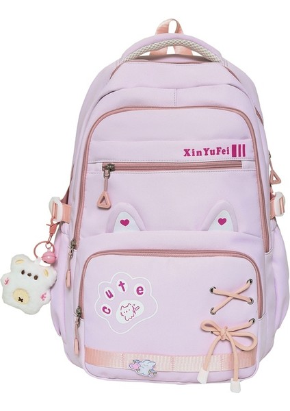 Yeni Ilk ve Ortaokul Öğrencileri Okul Çantası Bilgisayar Sırt Çantası ile Büyük Kapasiteli Kalınlaştırılmış Aşınma Omuz Çantası (Yurt Dışından)