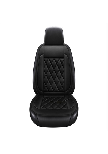 12V Araba Koltuk Isıtıcı Hızlı Isıtma Araba Koltuk Kapağı Araba Isıtma Ped Evrensel Elektrikli Isıtmalı Koltuk Kapağı Tek Siyah (Yurt Dışından)