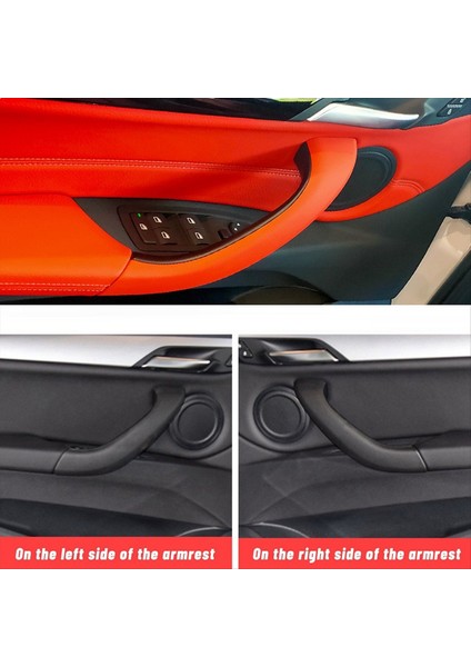 Araba Sol Sağ Iç Kapı Çekme Sökü Kolçak Kapak Trim For-Bmw X1 X2 F48 F49 F39 2016-2020 51417417513 Bej Sarı (Yurt Dışından) fırsatları