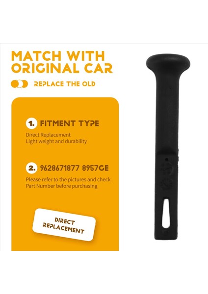 2 Adet Araba Arka Koltuk Menteşe Arka Arkalık Kontrol Düğmesi Sapı Cıvata Kılavuzu 9628671877 8957GE Peugeot 206 207 C2 (Yurt Dışından) indirimleri