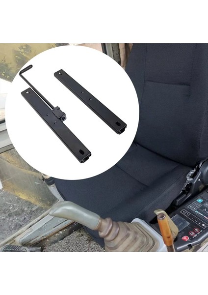 Tek Kilitli Koltuk Slayt Ray Mukavemetli Ayarlanabilir Koltuk Slayt Ray Montaj Kiti Yükleyici Forklift Traktör B (Yurt Dışından) indirimleri