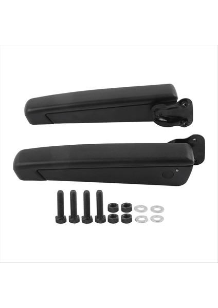 1 Çift Araba Kol Dayanağı Ayarlanabilir Açı Koltuk Kol Tabanlı Şok Geçirmez Pu Sünger Siyah Evrensel Yedek Araba Rv Kamyon (Yurt Dışından)