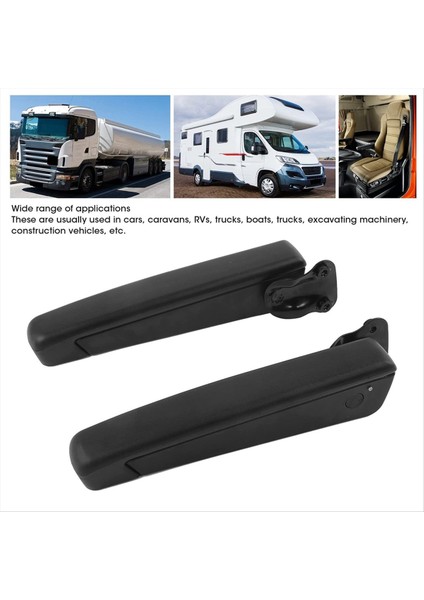 1 Çift Araba Kol Dayanağı Ayarlanabilir Açı Koltuk Kol Tabanlı Şok Geçirmez Pu Sünger Siyah Evrensel Yedek Araba Rv Kamyon (Yurt Dışından) indirimleri