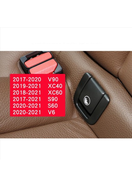 4x Araba Arka Koltuk Kancası Isofix Volvo Için Çocuk Kısıtlaması Volvo V60 V90 XC40 XC60 S60 S90 Araba Arka Koltuk Kancası Siyah (Yurt Dışından) fırsatları