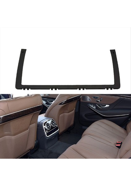 Araba Ön Koltuk Arka Backrest Desteği Barcket Trım Değişimi Mercedes Benz S Sınıfı W222 2014-2020 Siyah (Yurt Dışından) fiyatları