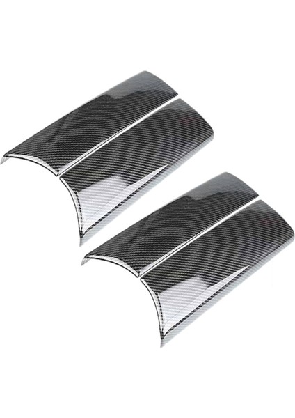 4x Karbon Fiber Araç Saklama Kutusu Paneli Kapak Mercedes Benz C Sınıfı W205 Glc X253 (Yurt Dışından)