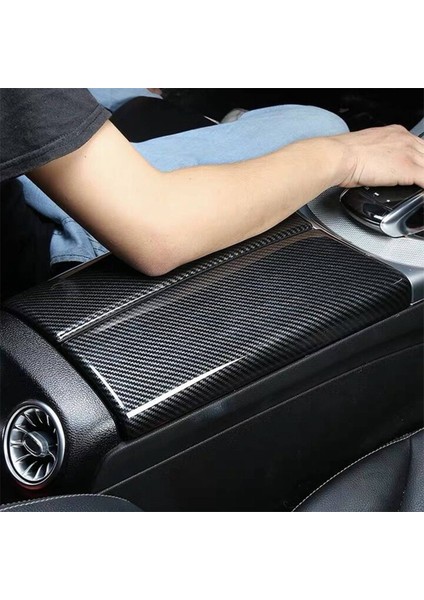 4x Karbon Fiber Araç Saklama Kutusu Paneli Kapak Mercedes Benz C Sınıfı W205 Glc X253 (Yurt Dışından) indirimleri