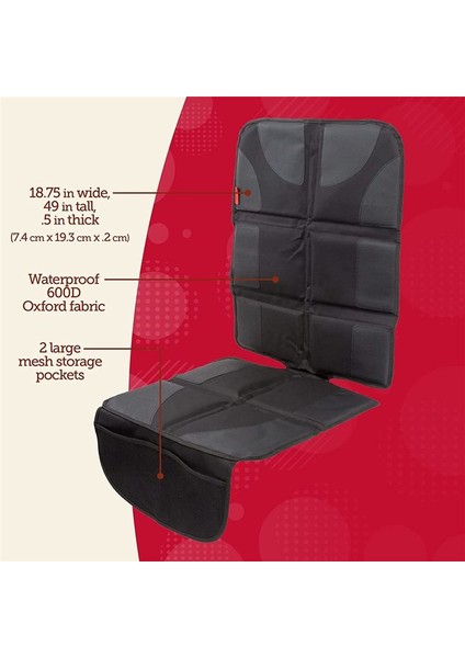 Araba Koltuğu Koruyucu Kapak Kalın Ped Su Geçirmez Kumaş Veya Deri Koltukları Çocuk Araba Koltuklarından ve Evcil Hayvanlardan Koruyan (Yurt Dışından) fırsatları