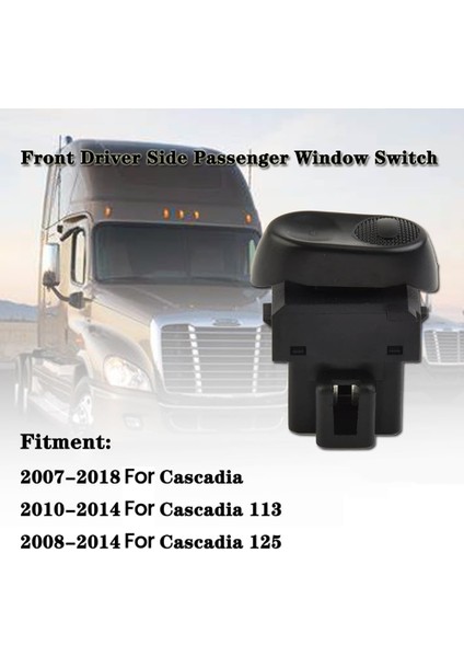Freightliner Cascadia 2007-2018 Aksesuarları Için Ağır Hizmet Güç Penceresi Anahtarı 901-5203 12862662 (Yurt Dışından) indirimleri