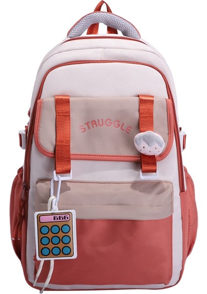 Yeni Ilk ve Ortaokul Öğrencileri Okul Çantası Bilgisayar Sırt Çantası ile Büyük Kapasiteli Kalınlaştırılmış Aşınma Omuz Çantası (Yurt Dışından)