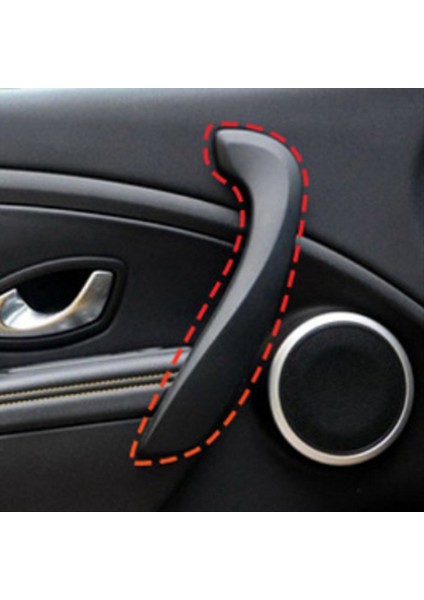 Araba Renault Megane Için Sol Ön Iç Kapı Kolu 3 2008-2016 Araba Kapısı Iç Koltuk Dış Kapak Araç Aksesuarları Siyah (Yurt Dışından) indirimleri