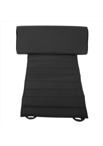 Evrensel Araba Koltuğu Deri Deri Bacak Pad Destek Uzatma Mat Yumuşak Ayak Desteği Bacak Deri Deri Diz Yedi Bellek Siyah (Yurt Dışından) fiyatları