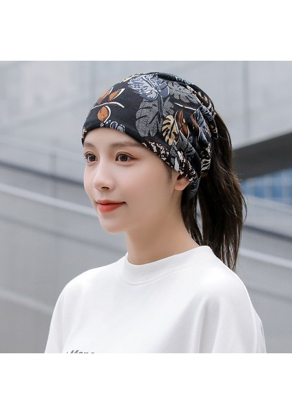 Anti-Soğuk Sıcak Yüz Değişim Boyun Atkı Kapağı Kafa Sonbahar ve Kış Yığılmış Kap Boyun Kapağı Çok Fonksiyonlu Örgü Erkek ve Kadın Bükülmüş Kap (Yurt Dışından)