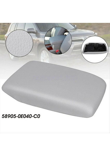 Toyota Highlander Için Gri Merkez Konsolu Koltuk Kutusu Kapak Kapağı 58905-0E040-B0 08-13 Kol Dayama Eldiveni Kutusu Kapağı 589050E040 (Yurt Dışından) modelleri