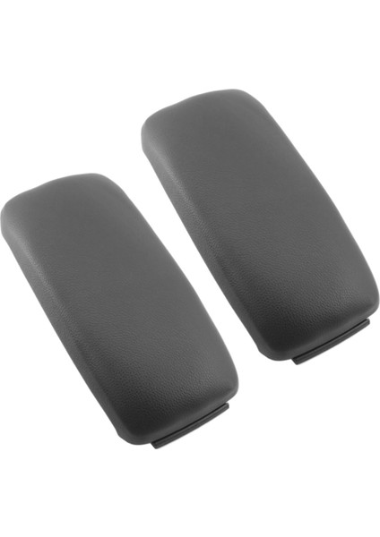 2x Araç Merkezi Konsol Kolçak Lid Deri Deri Siyah 8P0864245P Audi A3 8p 2003-2012 Için (Yurt Dışından)