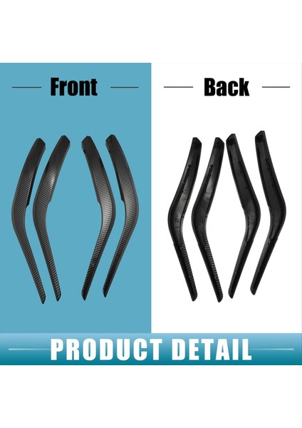 Bmw X1 E84 2010-2015 Için Araba Iç Kapı Kolu Çekme Paneli Kapağı 51412991775 51412991776 Karbon Fiber Desen (Yurt Dışından) indirimleri