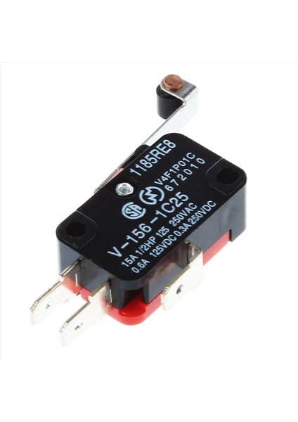 3x Mini Sınırlı Anahtar Uzun Menteşe Menfesi Kol Kolu Spdt Snap Action Lot - Kırmızı ve Siyah (Yurt Dışından) fırsatları