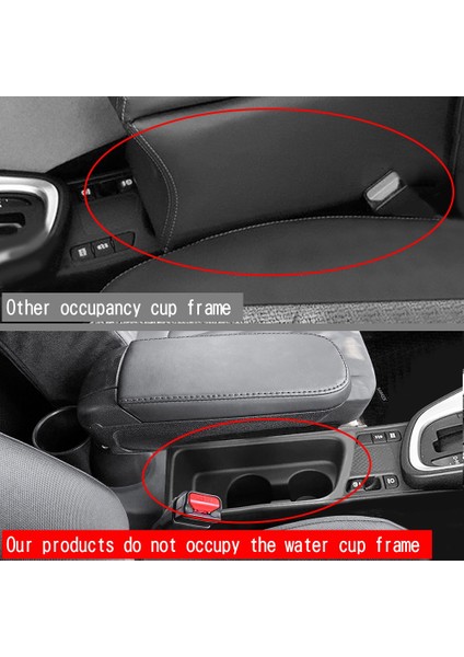 Toyota Yaris/yaris Hatchback/yaris Cross Için Siyah Merkez Konsol Koltuk Kutusu Saklama Kutusu Iç Aksesuarlar (Yurt Dışından) modelleri