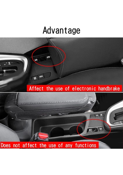 Toyota Yaris/yaris Hatchback/yaris Cross Için Siyah Merkez Konsol Koltuk Kutusu Saklama Kutusu Iç Aksesuarlar (Yurt Dışından) fırsatları