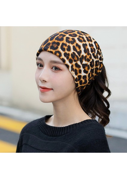 Anti-Soğuk Sıcak Yüz Değişim Boyun Atkı Kapağı Kafa Sonbahar ve Kış Yığılmış Kap Boyun Kapağı Çok Fonksiyonlu Örgü Erkek ve Kadın Bükülmüş Kap (Yurt Dışından)