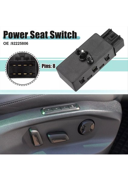 Ön Sağ Araç Güç Koltuk Anahtarı Chevrolet Camaro Için Uygun 3 6l V6 A/t 2010-2015 (Yurt Dışından) fiyatları