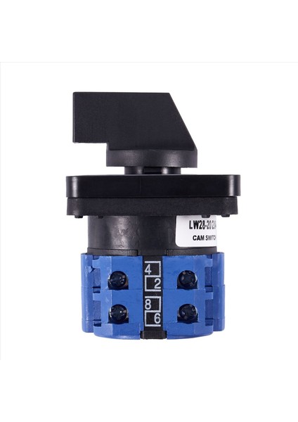 4x 8 Terminaller 5 Pozisyonlar Ana Kontrol Döner Cam Anahtarı 20A Siyah+Mavi (Yurt Dışından) fiyatları
