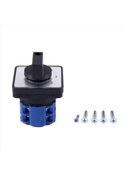 4x 8 Terminaller 5 Pozisyonlar Ana Kontrol Döner Cam Anahtarı 20A Siyah+Mavi (Yurt Dışından) fırsatları