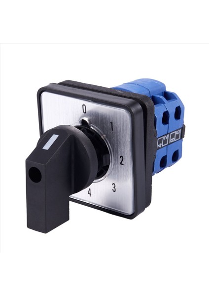 4x 8 Terminaller 5 Pozisyonlar Ana Kontrol Döner Cam Anahtarı 20A Siyah+Mavi (Yurt Dışından) indirimleri