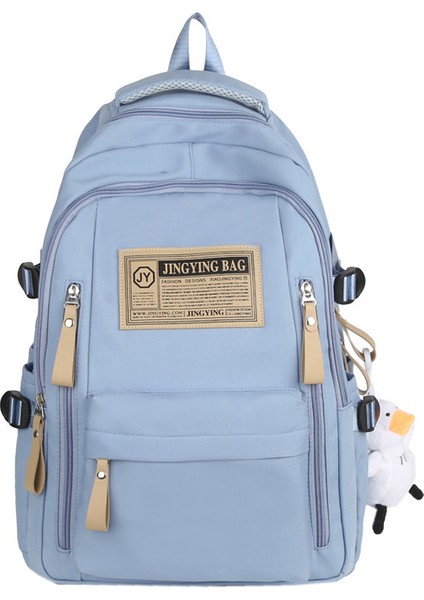 Gençlik Kampüsü Okul Çantası Rahat Omuz Çantasının Kore Versiyonu Nefes Alabilen Çok Yönlü Moda Öğrenci Sırt Çantaları (Yurt Dışından)