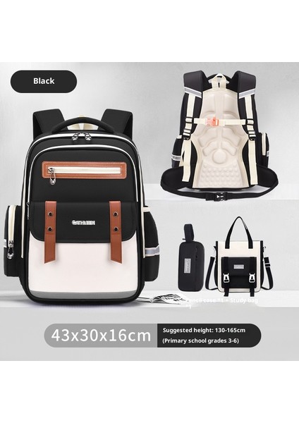 Gençlik Kampüsü Okul Çantası Rahat Omuz Çantasının Kore Versiyonu Nefes Alabilen Çok Yönlü Moda Öğrenci Sırt Çantaları (Yurt Dışından)