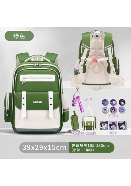 Ilkokul Öğrencilerinin Yeni Bölümü Okul Çantası Kız ve Erkek Çocukların Okul Çantası Yükünü Azaltmak Için Büyük Kapasiteli Omuz Çantası (Yurt Dışından)