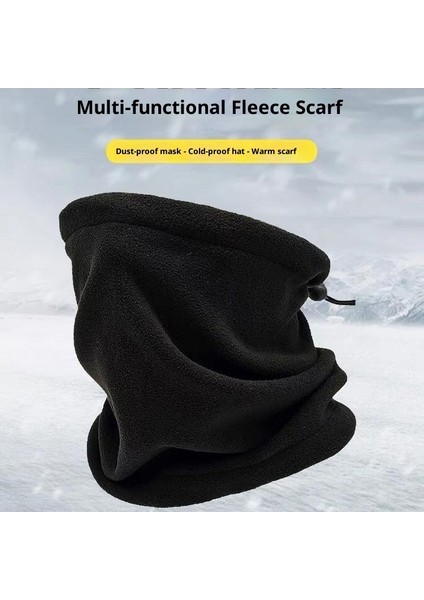 Kışlık Sıcak Eşarp Maskesi Erkek Yastıklı ve Kalınlaştırılmış Kış Açık Soğuk Eşarp Bisiklet Geçirmez Kış Boyun Örtüsü (Yurt Dışından) modelleri