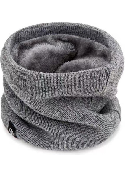 Kışlık Sıcak Eşarp Maskesi Erkek Yastıklı ve Kalınlaştırılmış Kış Açık Soğuk Eşarp Bisiklet Geçirmez Kış Boyun Örtüsü (Yurt Dışından)