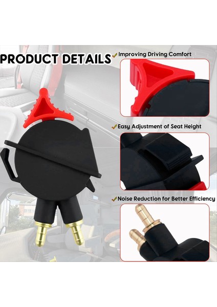 Kamyon Koltuk Hava Valfı Anahtarı Kontrol Rocker Kit SK165305 SK146701 2586418C91 Uluslararası 195 Serisi Için (Yurt Dışından) modelleri