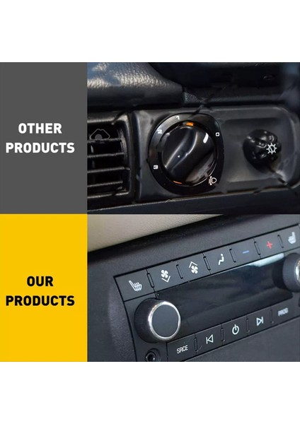 4 Adet Arka Radyo Ses Hacmi Kontrol Düğmesi Kadran Tuner Chevy Tahoe Chevrolet 07-13 22912547 Radyo Onarım Kiti (Yurt Dışından) indirimleri