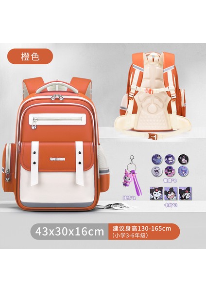 Ilkokul Öğrencilerinin Yeni Bölümü Okul Çantası Kız ve Erkek Çocukların Okul Çantası Yükünü Azaltmak Için Büyük Kapasiteli Omuz Çantası (Yurt Dışından)