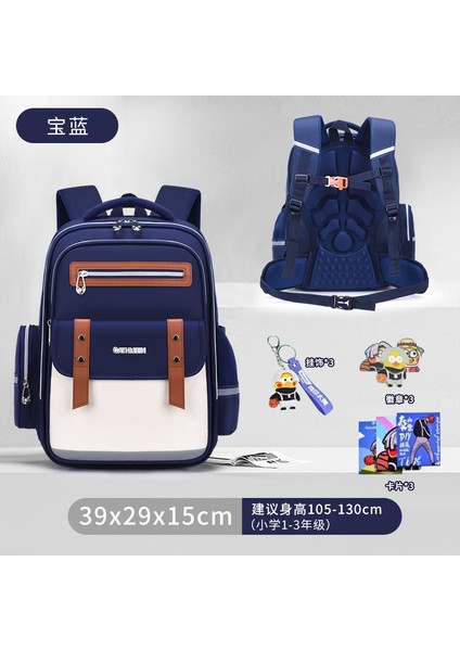 Ilkokul Öğrencilerinin Yeni Bölümü Okul Çantası Kız ve Erkek Çocukların Okul Çantası Yükünü Azaltmak Için Büyük Kapasiteli Omuz Çantası (Yurt Dışından)