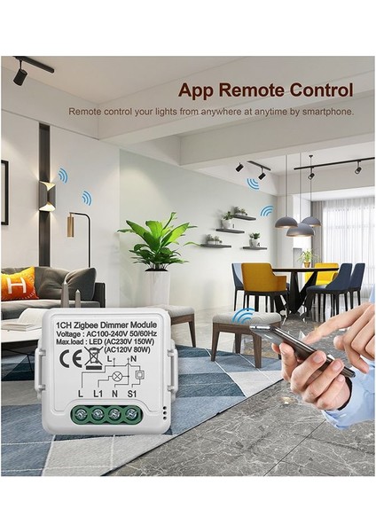 Tuya Zigbee Akıllı Dimmer Anahtar Modülü 2 Yollu Kontrol Dıy Dıy Dimmable Anahtarları 10A Alexa Için Çalışma (1 Çete) (Yurt Dışından) fiyatları