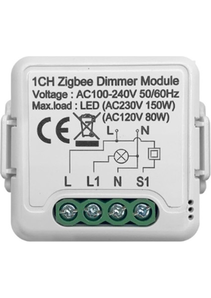Tuya Zigbee Akıllı Dimmer Anahtar Modülü 2 Yollu Kontrol Dıy Dıy Dimmable Anahtarları 10A Alexa Için Çalışma (1 Çete) (Yurt Dışından) fırsatları