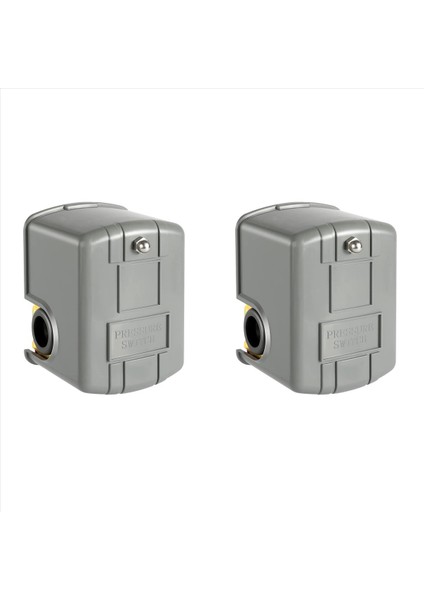 Kuyu Pompası Için 2x Pessure Anahtarı 40-60PSI Su Basınç Anahtarı Ayarlanabilir Diferansiyel 1/4 Inç Dişi Npt (Yurt Dışından)