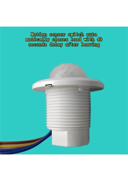 3x Mini Pır Kızılötesi Hareket Sensörü Algılama 220V Ayarlanabilir Zaman Kızılötesi Otomatik LED Işık Cadı (Yurt Dışından) fırsatları