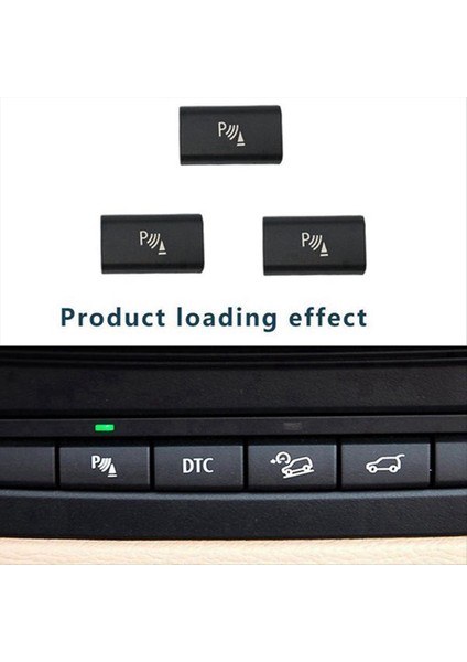 2 Pcs Araba Bagaj Kapağı Kontrol Düğmesi + Elektrikli Göz Anahtarı Düğmesi Bagaj Düğmesi Radar P Düğmesi Bmw E70 E71 X5 X6 (Yurt Dışından) modelleri