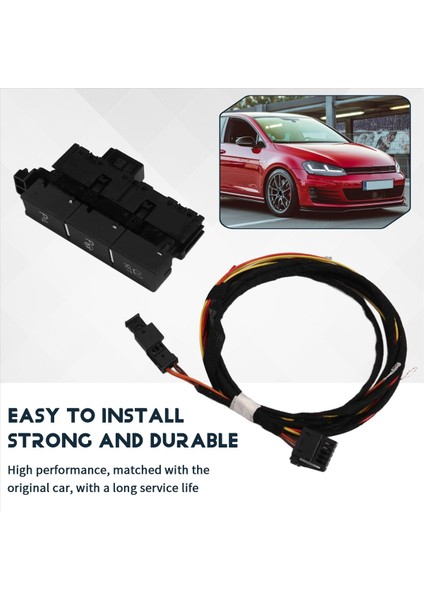 Park Yardımı Radar Lastik Basınç Izleme Anahtarı Düğmesi Telli Volkswagen Golf Için 5GG927238E (Yurt Dışından) indirimleri